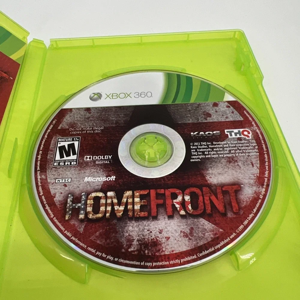 Home Front Microsoft Xbox 360 Game CIB